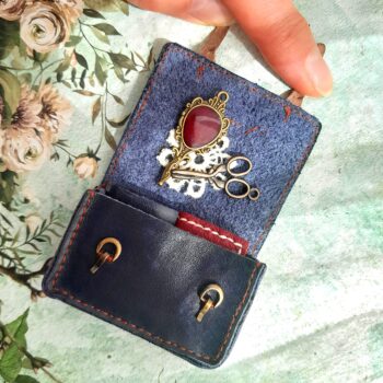 Popovy Dolls leather Briefcase