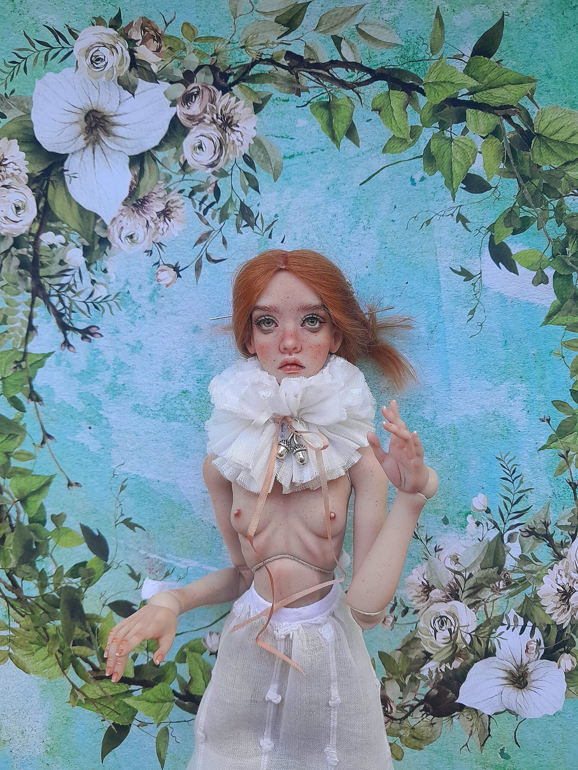 Popovy Doll"s Cotton Collar