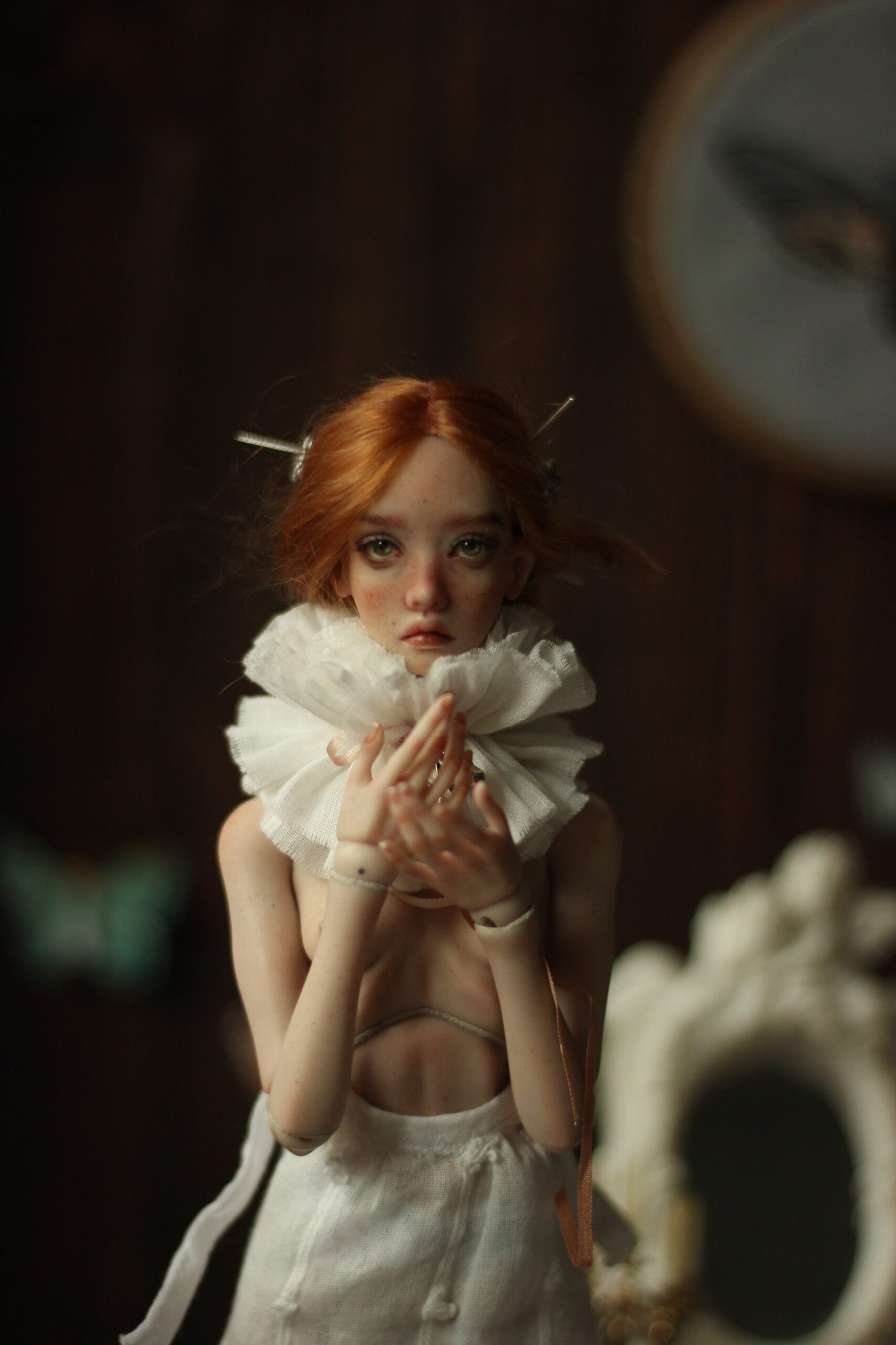 Popovy Doll"s Cotton Collar