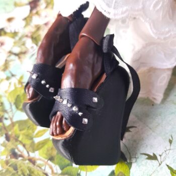 Popovy Black Leather Shoes
